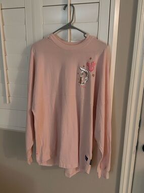 Disneyland Pink Balloon Spirit Jersey, Size Medium.